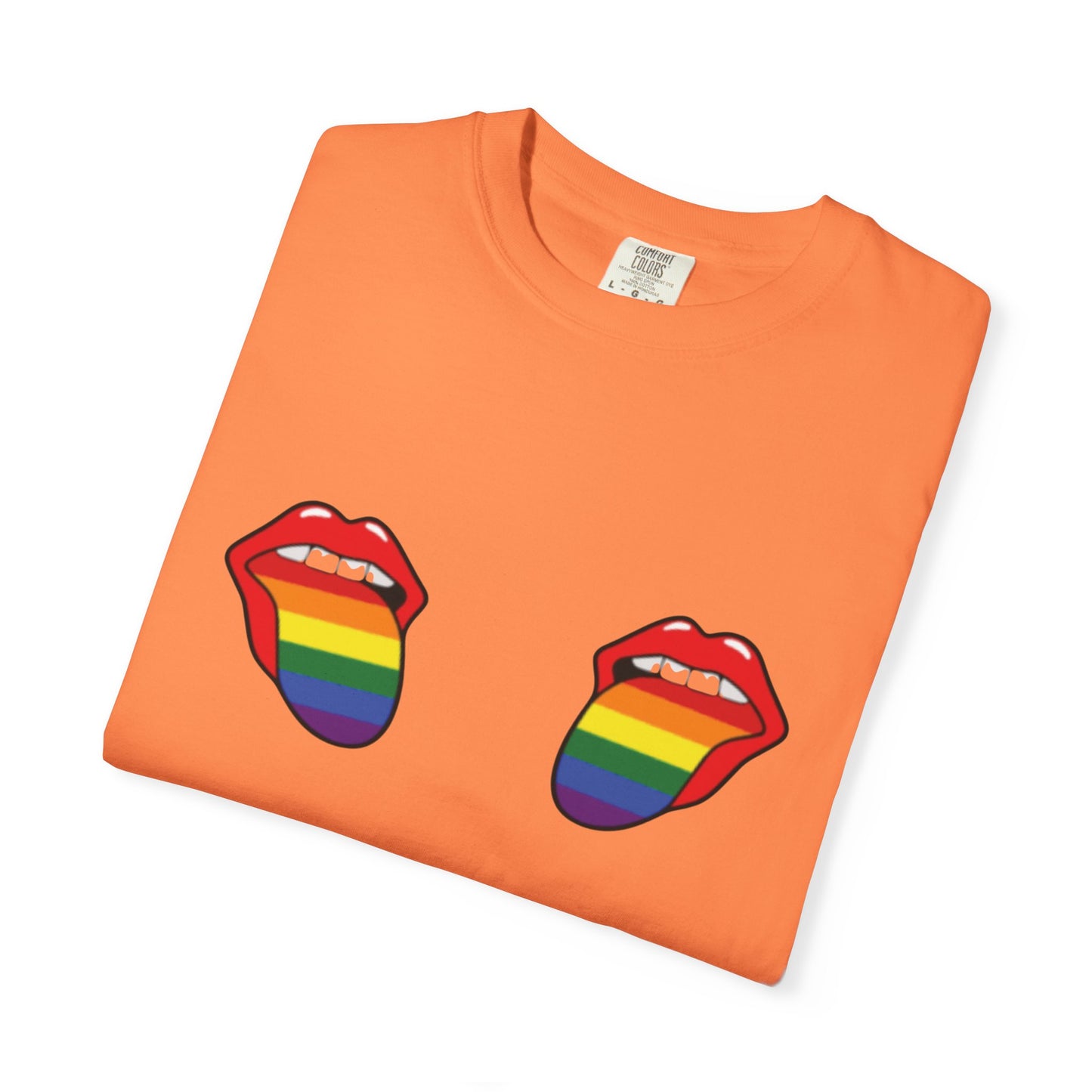 🌈👅 Taste the Gay Agenda PRIDE Unisex Garment-Dyed Ta-Ta T-Shirt