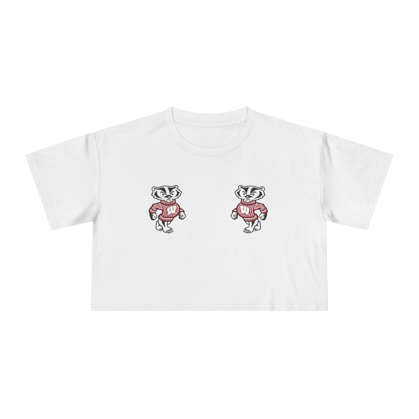 🦡 Buckwild for Bucky Wisco Women’s Crop Ta-Ta Tee