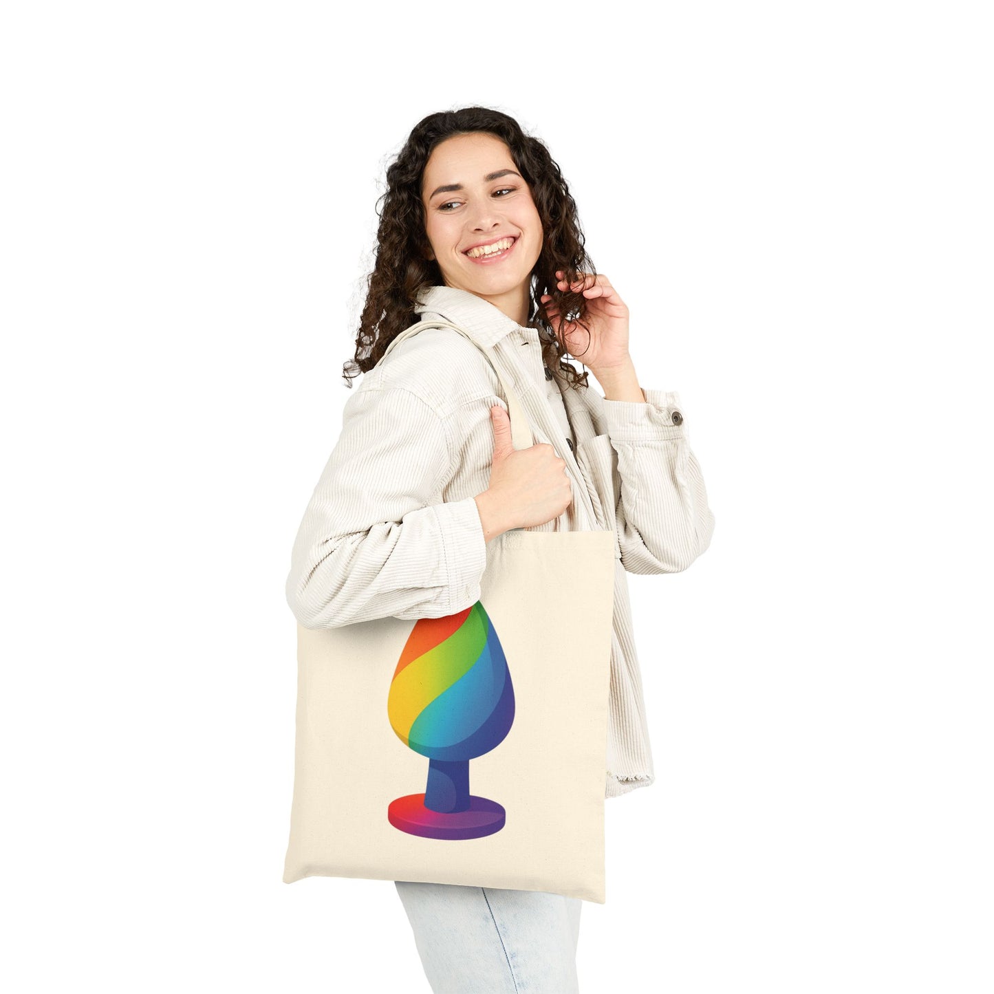 Got a Problem? Plug It PRIDE Cotton Canvas Tote Bag