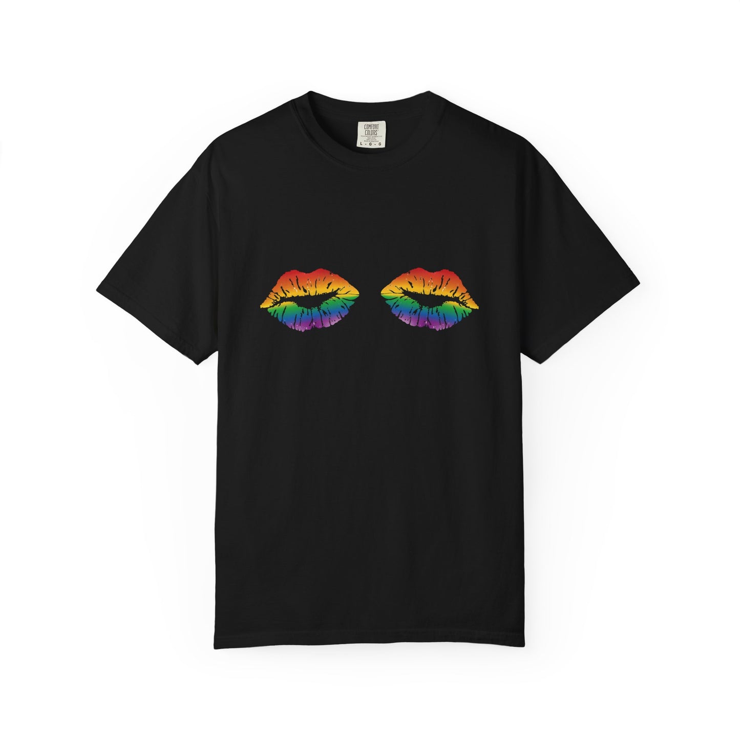 🌈💋 Taste the Rainbow PRIDE Unisex Garment-Dyed Ta-Ta T-Shirt