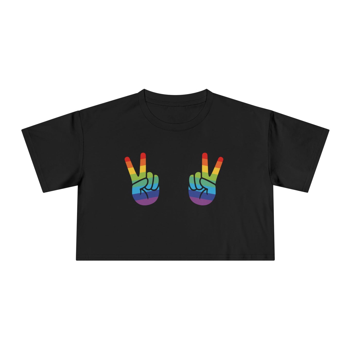 ✌️🌈 V Is for Visibility Women’s Crop Ta-Ta Tee
