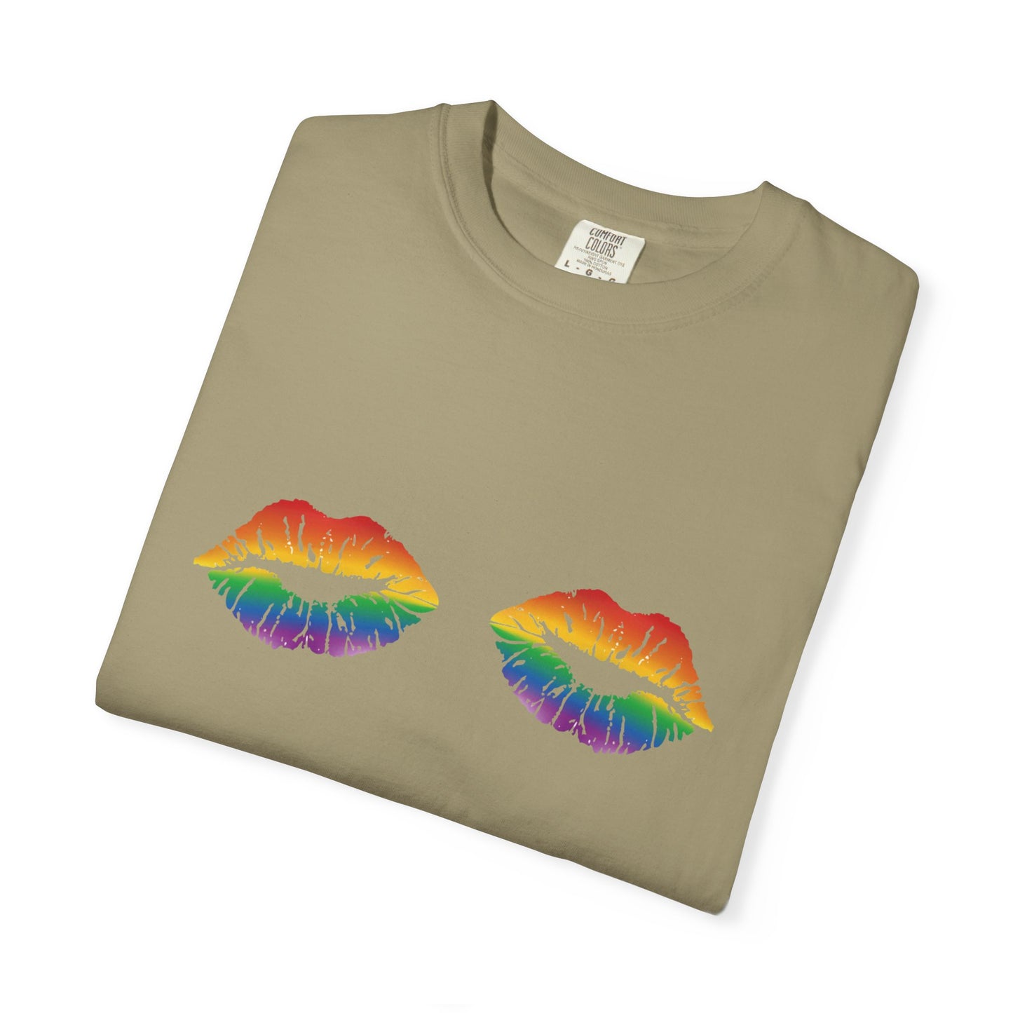 🌈💋 Taste the Rainbow PRIDE Unisex Garment-Dyed Ta-Ta T-Shirt