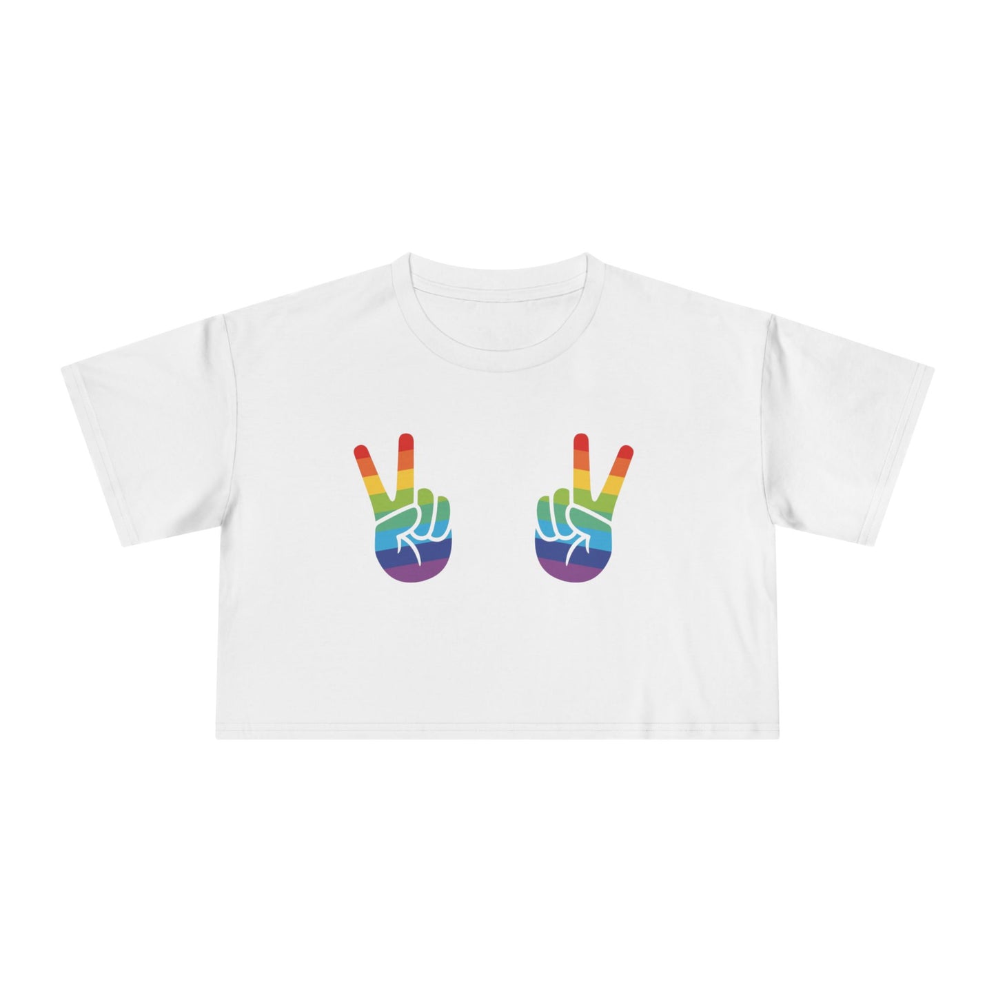 ✌️🌈 V Is for Visibility Women’s Crop Ta-Ta Tee