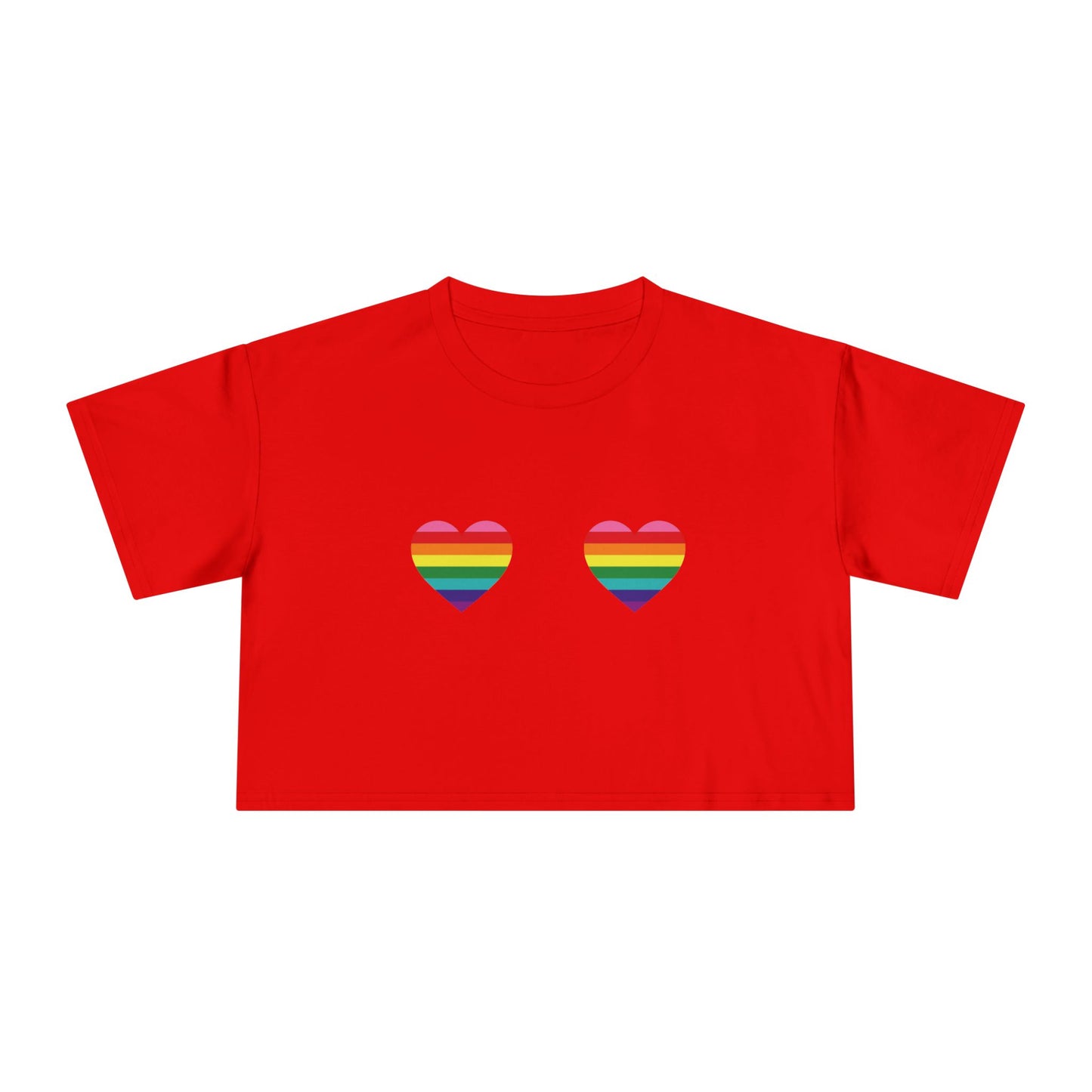 🌈💖 Love Looks Like This PRIDE Crop Ta-Ta Tee