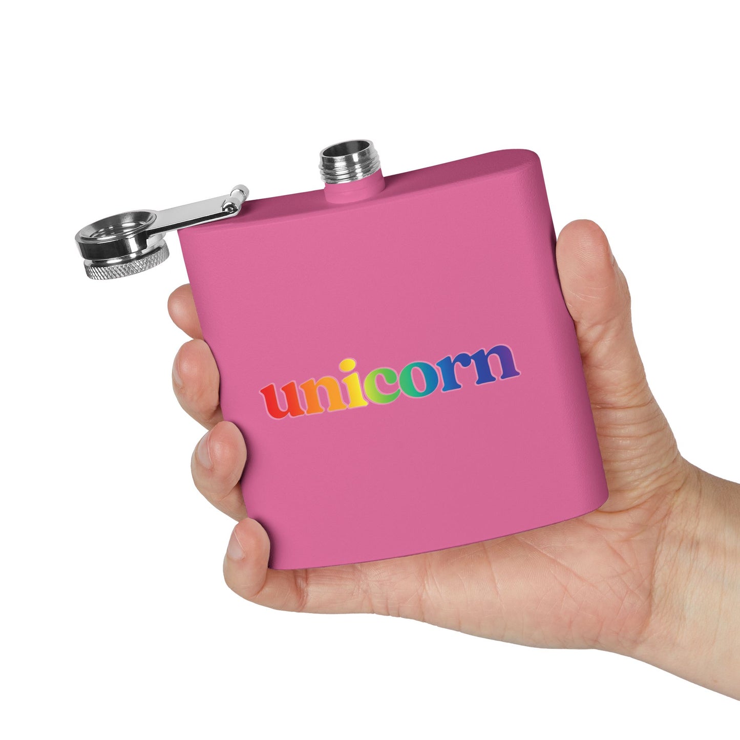 🌈 Unicorn Vibes Only PRIDE Flask