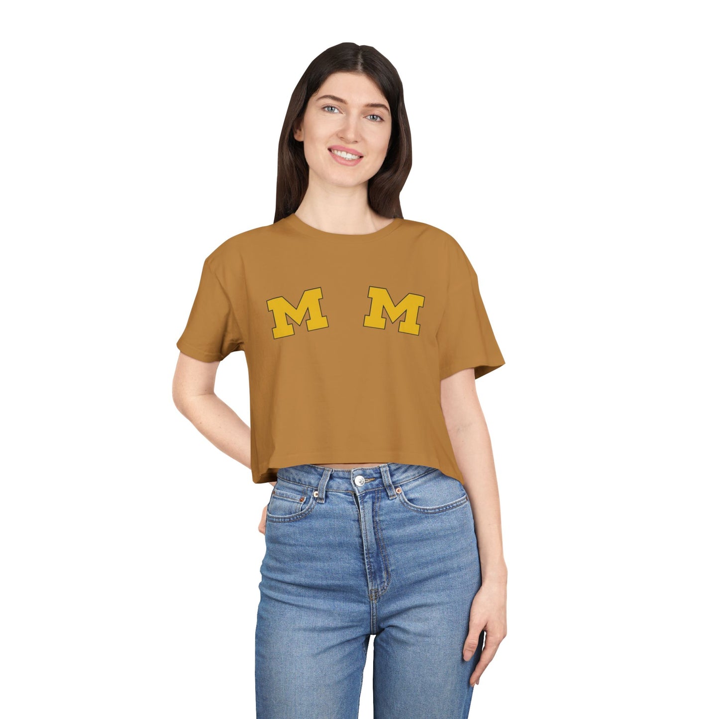 〽️ Big M Energy U Mich Women’s Crop Ta-Ta Tee