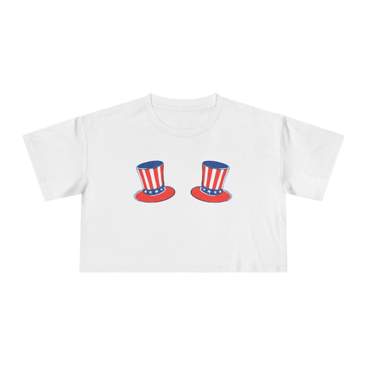 🎩 Hat Trick Women’s Crop Ta-Ta Tee
