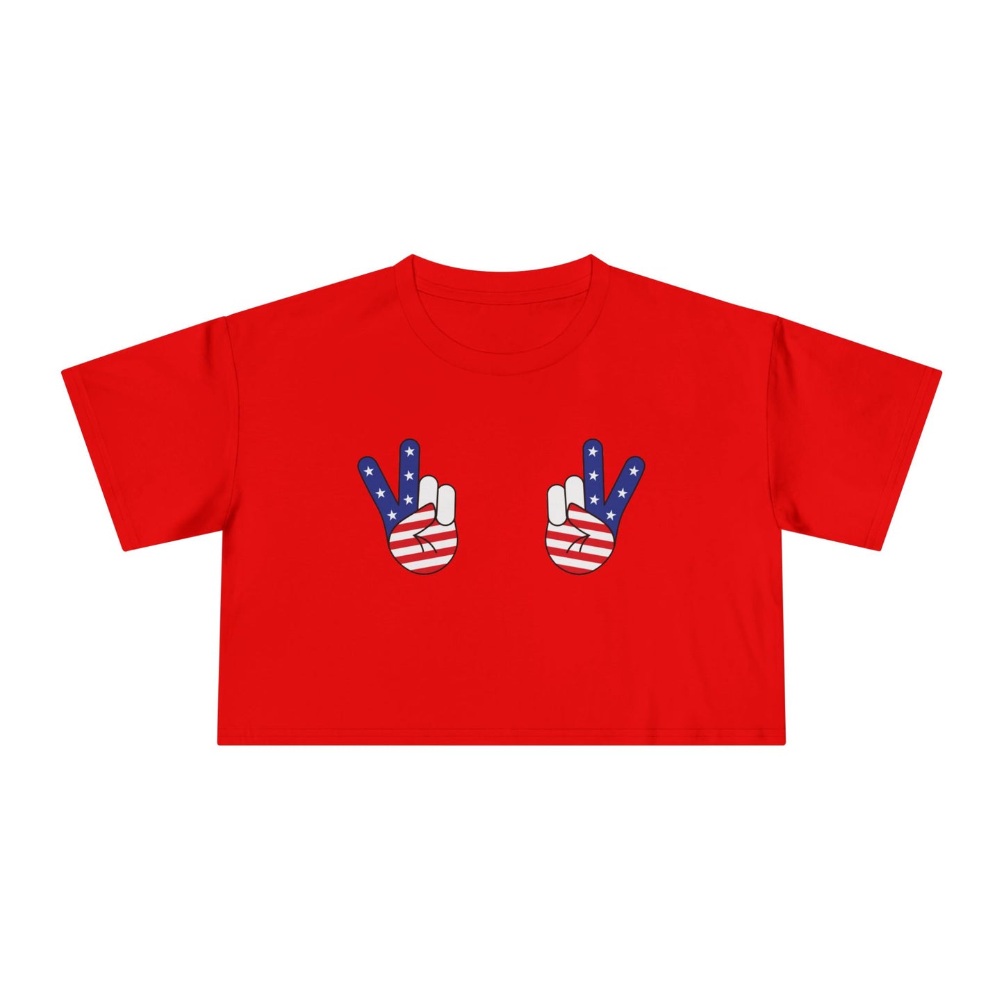🇺🇸 Flying Your Flags Women’s Crop Ta-Ta Tee