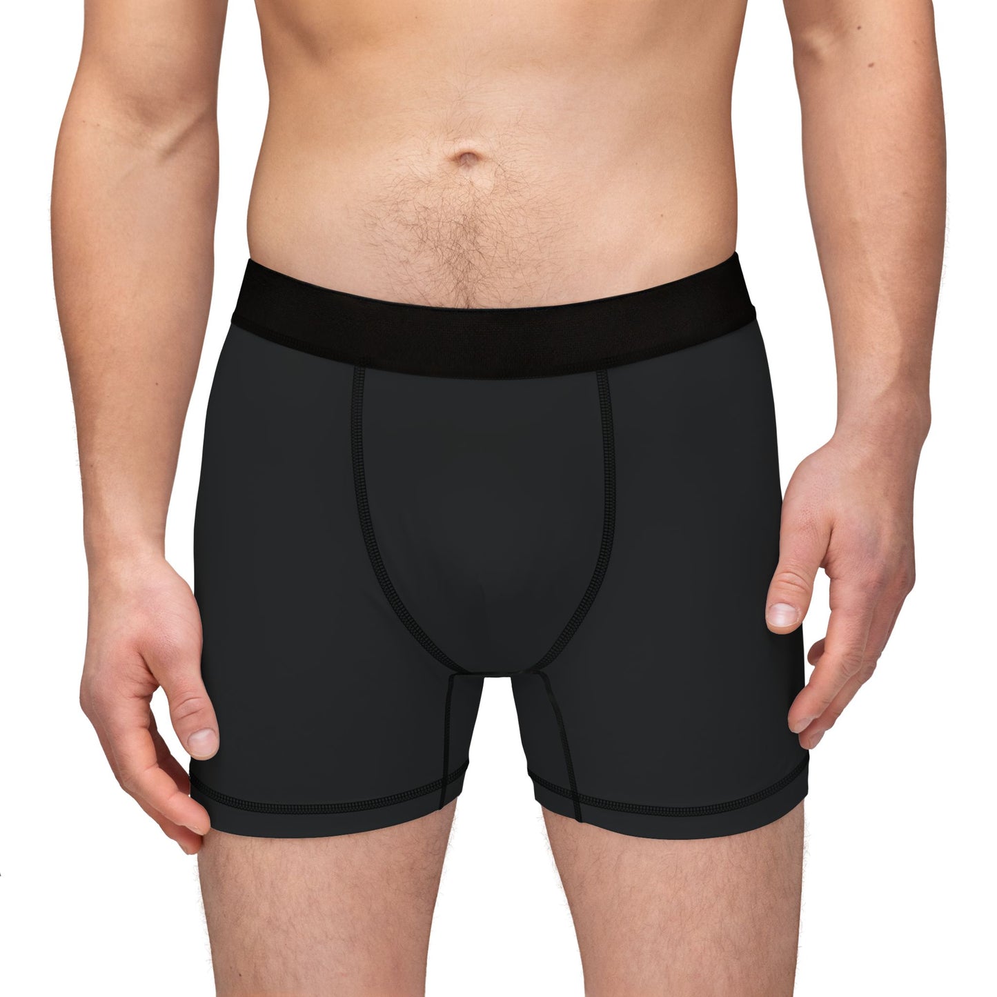 🌈🍑 Hands On & Cheeked Up for Pride Men’s Boxers (Anything But Basic Black)
