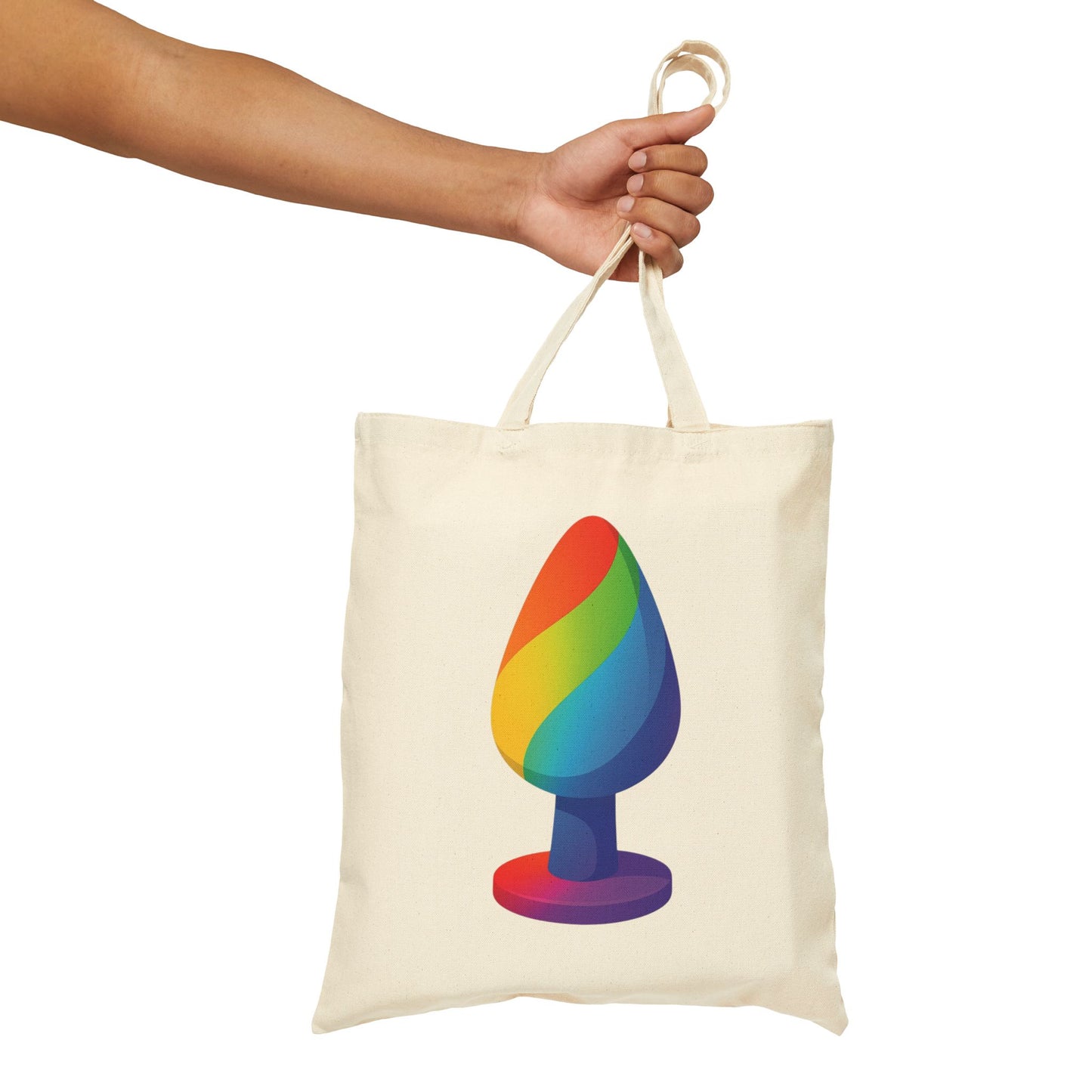 Got a Problem? Plug It PRIDE Cotton Canvas Tote Bag