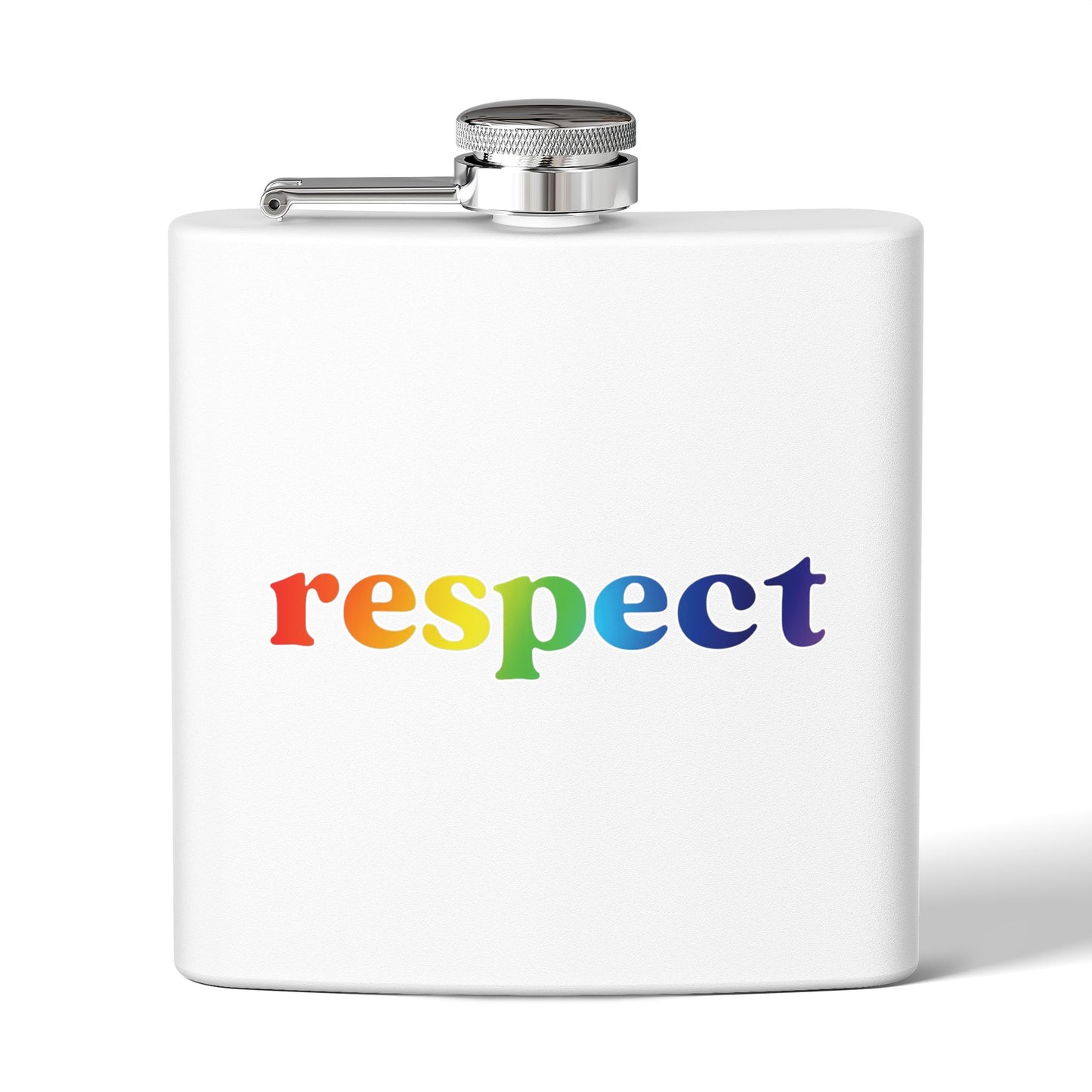 🌈 Put Some Respect on It PRIDE Flask