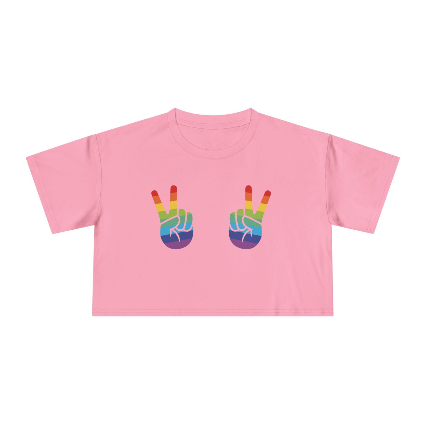 ✌️🌈 V Is for Visibility Women’s Crop Ta-Ta Tee