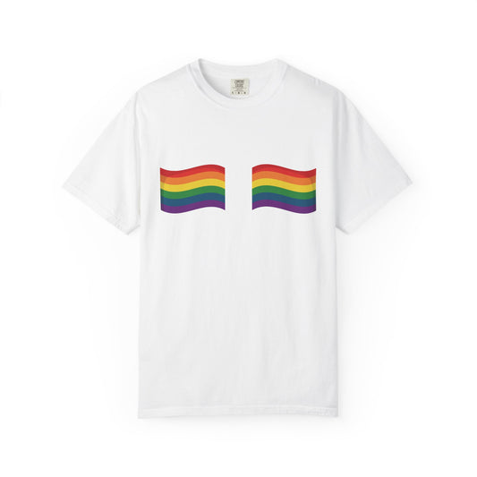 🏳️‍🌈 Catch Me Waving PRIDE Unisex Garment-Dyed Ta-Ta T-Shirt
