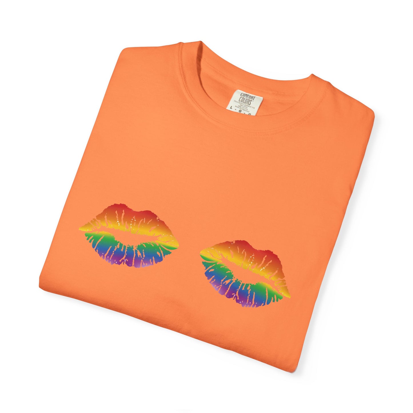 🌈💋 Taste the Rainbow PRIDE Unisex Garment-Dyed Ta-Ta T-Shirt