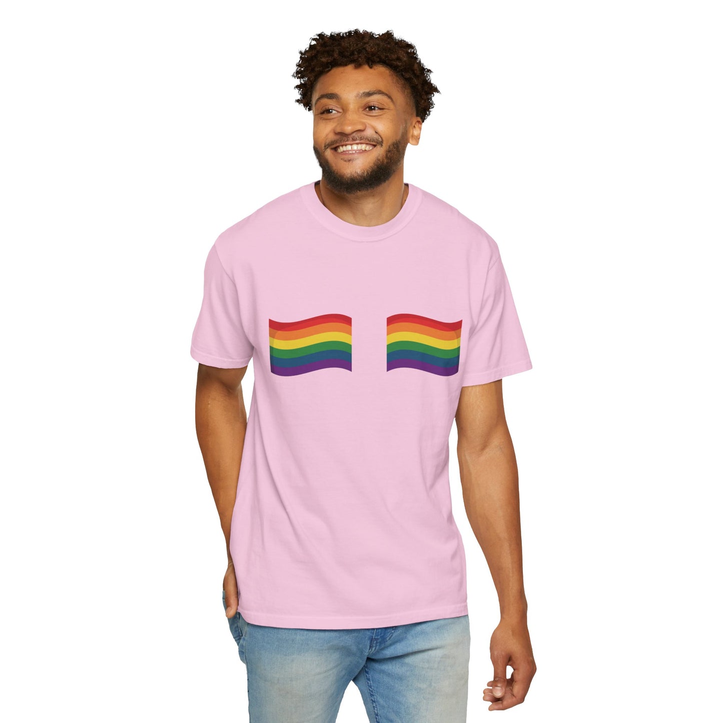 🏳️‍🌈 Catch Me Waving PRIDE Unisex Garment-Dyed Ta-Ta T-Shirt