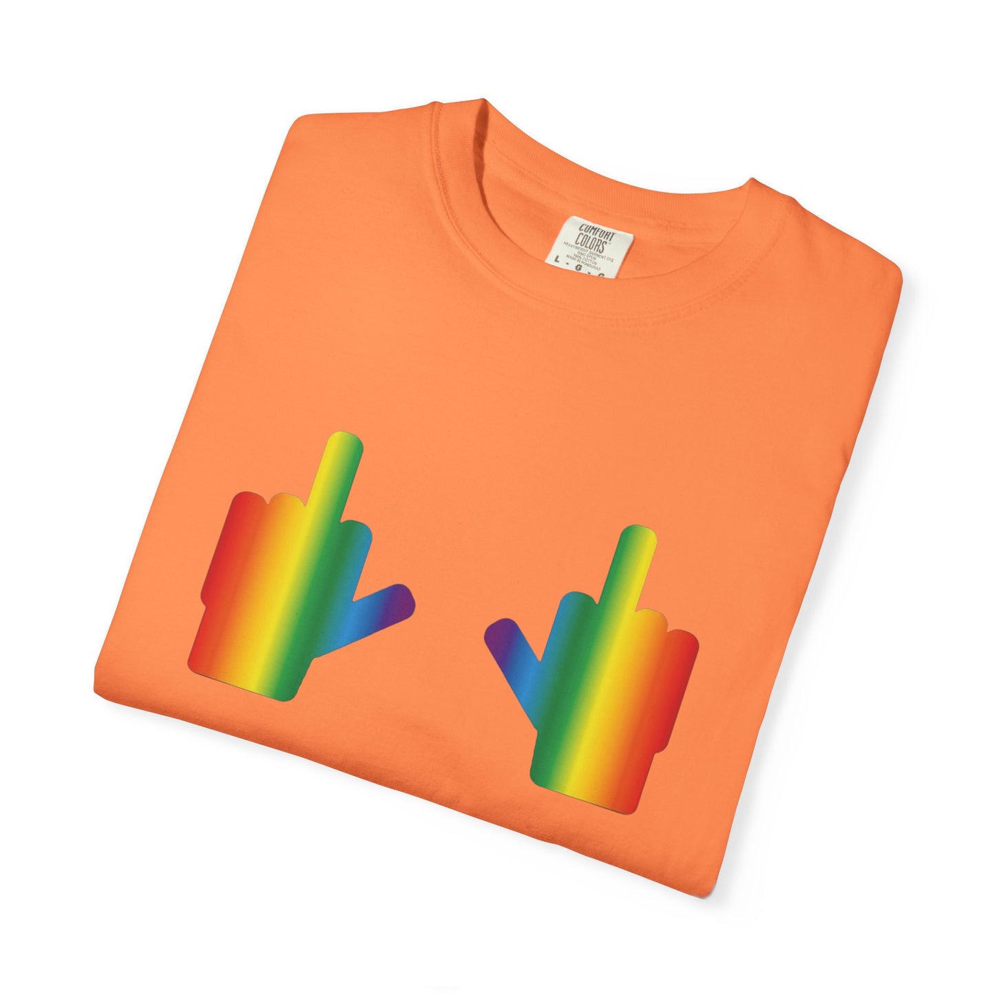 🌈🖕F* Around and Find Out PRIDE Unisex Garment-Dyed Ta-Ta T-Shirt