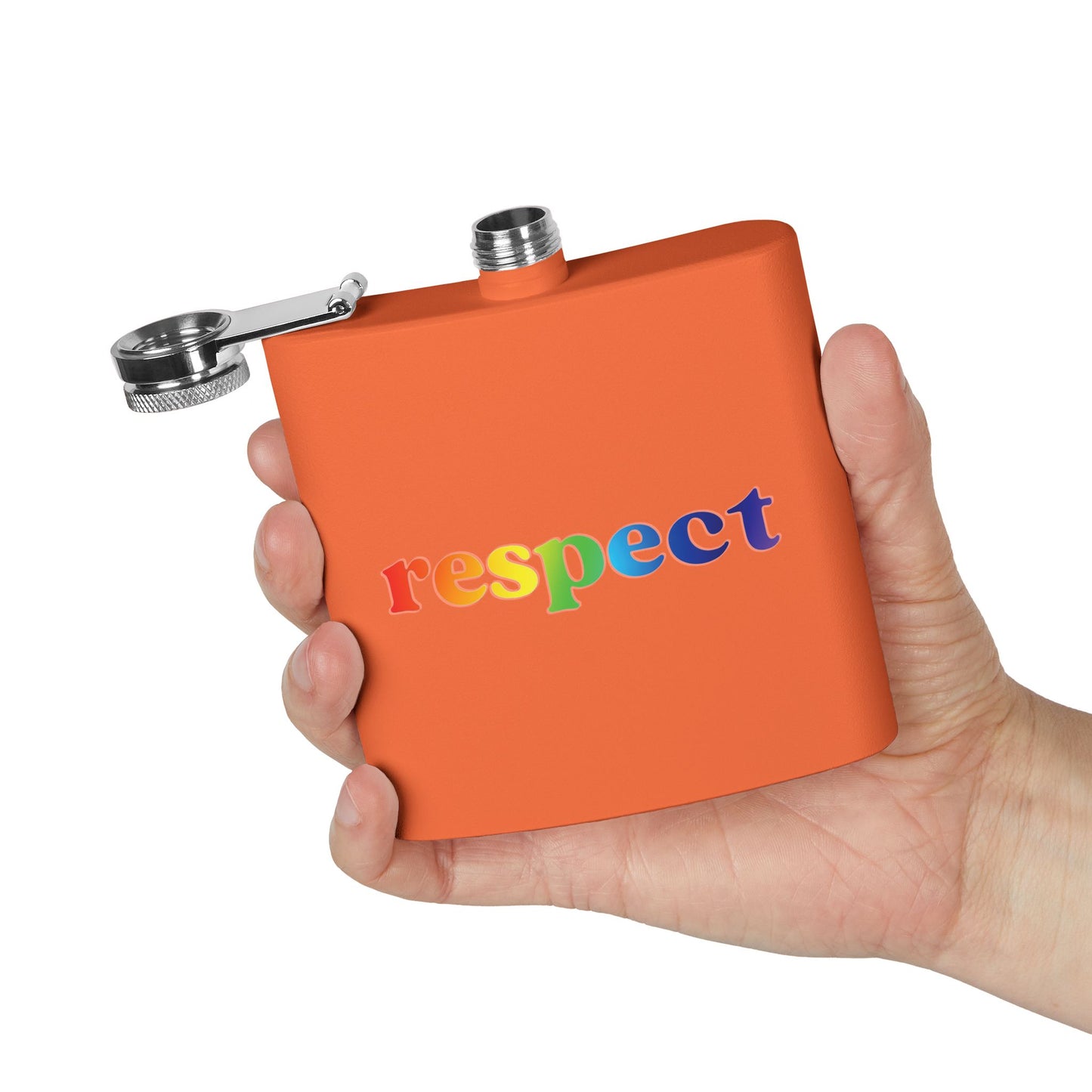 🌈 Put Some Respect on It PRIDE Flask