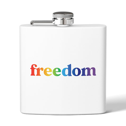 🌈 Nothing Tastes Better Than Freedom Feels PRIDE Flask