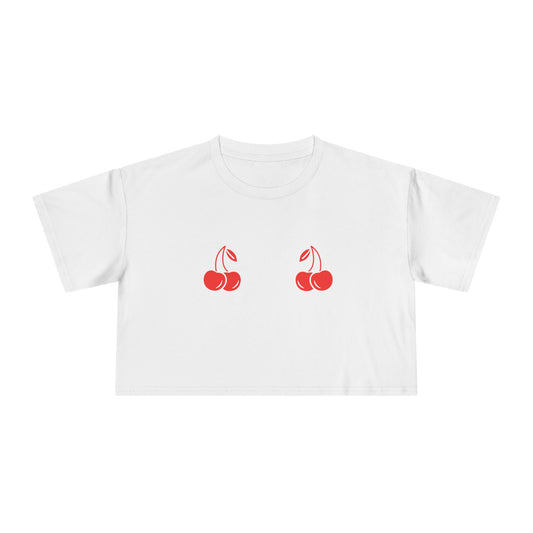 🍒 Cherries on Top Women’s Crop Ta-Ta Tee