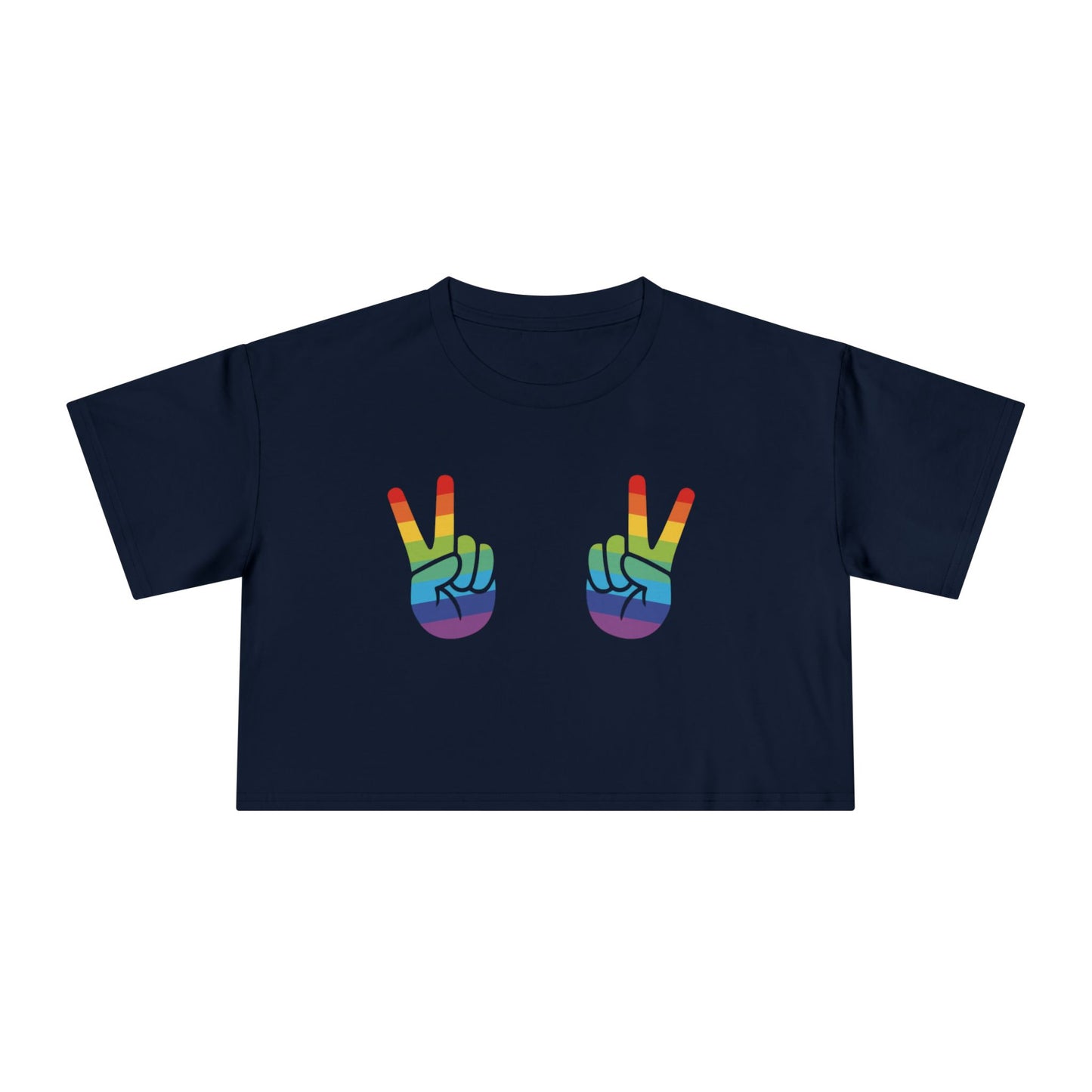 ✌️🌈 V Is for Visibility Women’s Crop Ta-Ta Tee