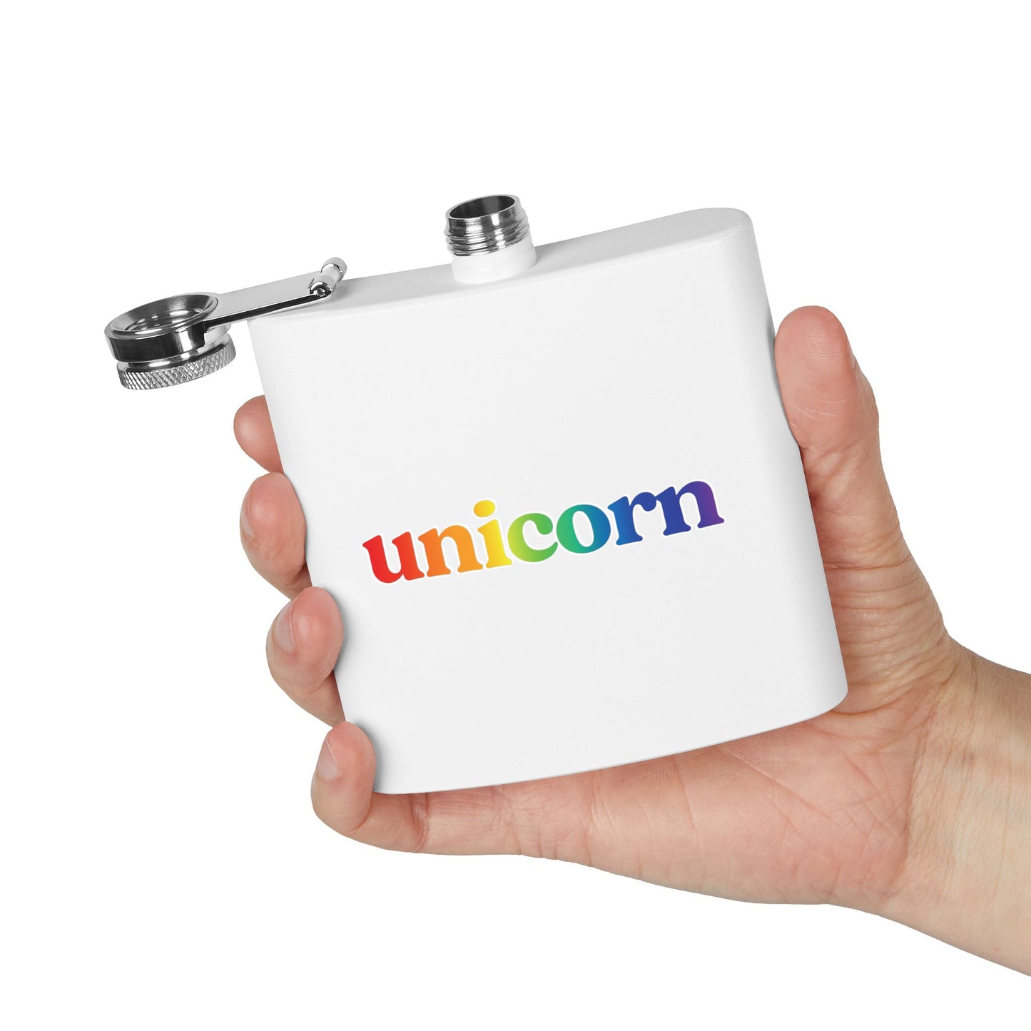 🌈 Unicorn Vibes Only PRIDE Flask
